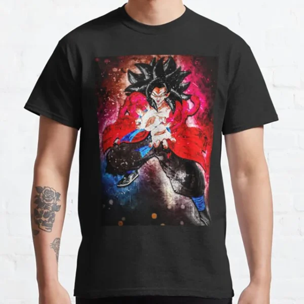 2023 Dragon Ball Goku Streetwear Men s T Shirt Black TS40052124
