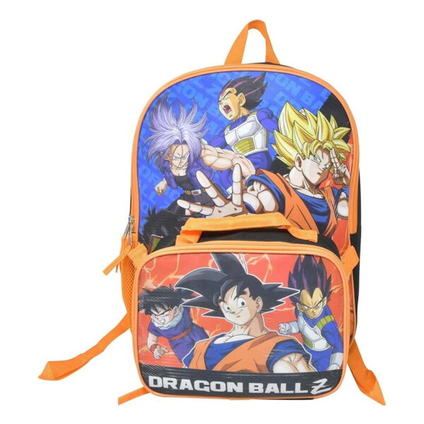 Action Comics Dragon Ball Z Backpack with Lunch Bag Set BP40052069