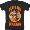 Bioworld Boy s Dragonball Z Legend in The Making Goku Black Short Sleeve T Shirt TS40052088