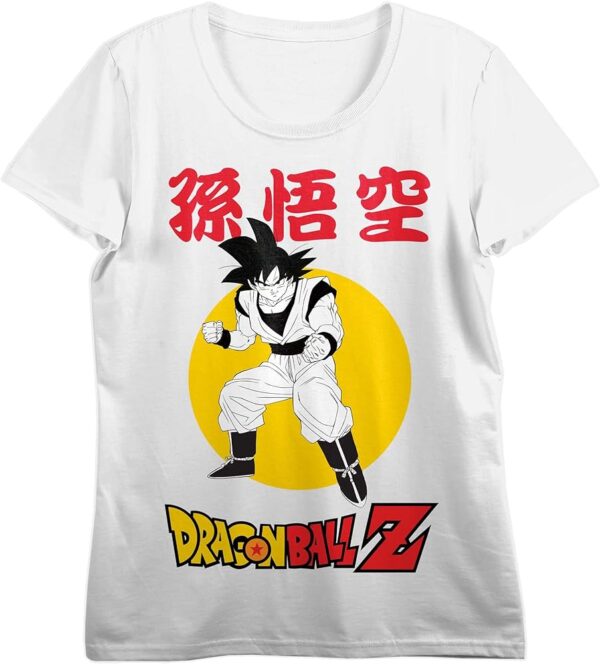 Bioworld Dragon Ball Z Black And White Goku T Shirt TS40052030