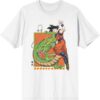 Bioworld Dragon Ball Z Goku Men s White Graphic T Shirt TS40052110