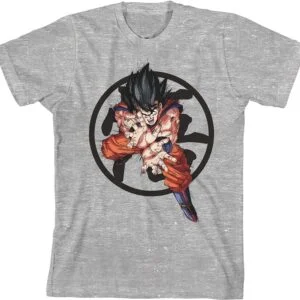 Bioworld Dragon Ball Z Goku with Symbol Graphic T Shirt TS40052104