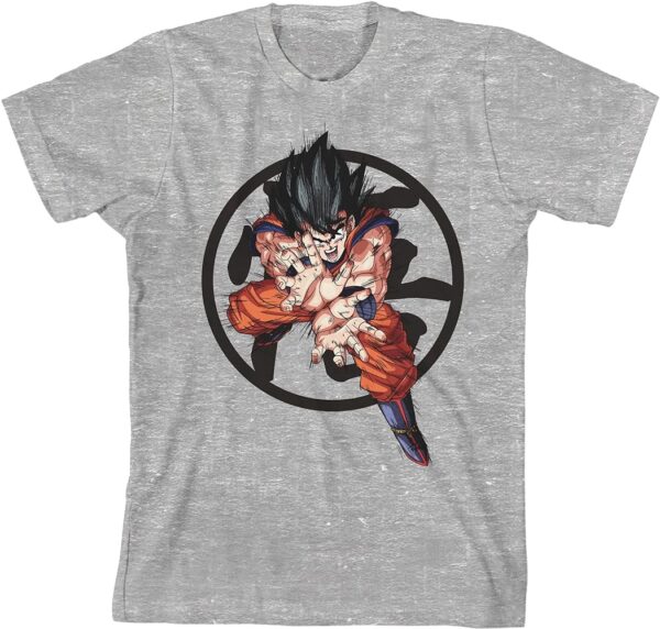 Bioworld Dragon Ball Z Goku with Symbol Graphic T Shirt TS40052104