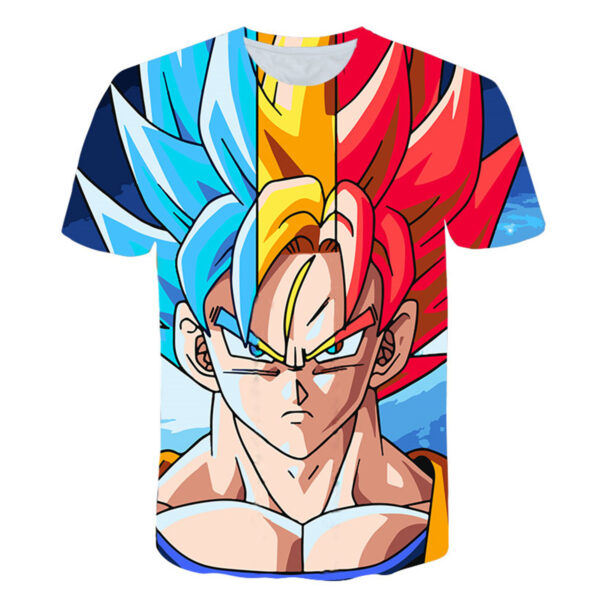 Children s Dragon Ball Z T Shirt For Boys And Girls 3D Print Goku Tops Clothing TS40052066