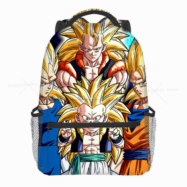 Dragon Ball Backpack with Anime Print for Kids School Bag Son Goku BP40052061