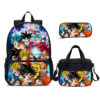 Dragon Ball Goku Forms Anime Kids School Backpack with Cooler BP40052031