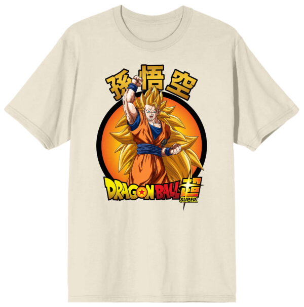 Dragon Ball Super Goku Character Circle Men s Natural Ground T Shirt Large TS40052095