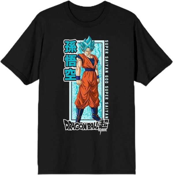 Dragon Ball Super Goku Super Saiyan Blue T Shirt Black Large TS40052087