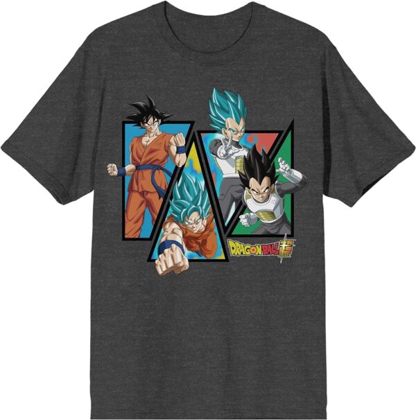 Dragon Ball Super Goku and Vegeta Character Art Graphic Tee TS40052179