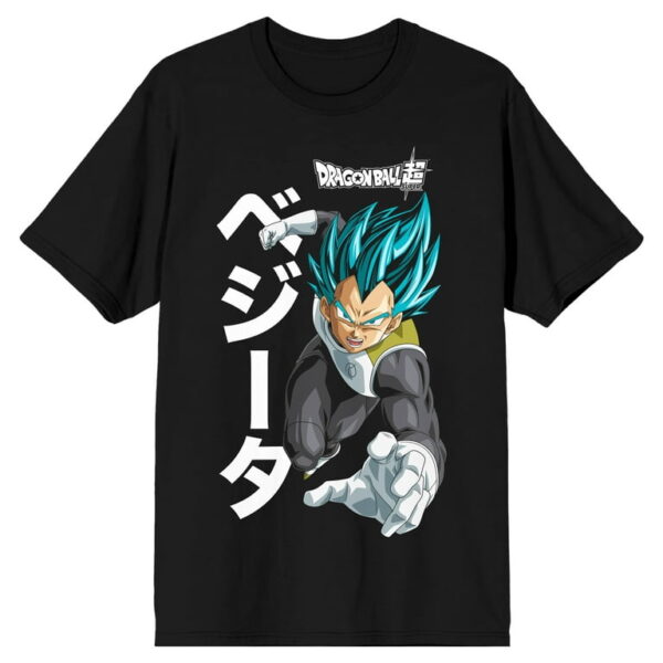 Dragon Ball Super Saiyan Vegeta Men s Black T Shirt 6XL TS40052161