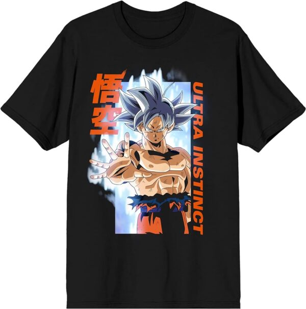 Dragon Ball Super Ultra Instinct Goku Men s Black T Shirt TS40052051