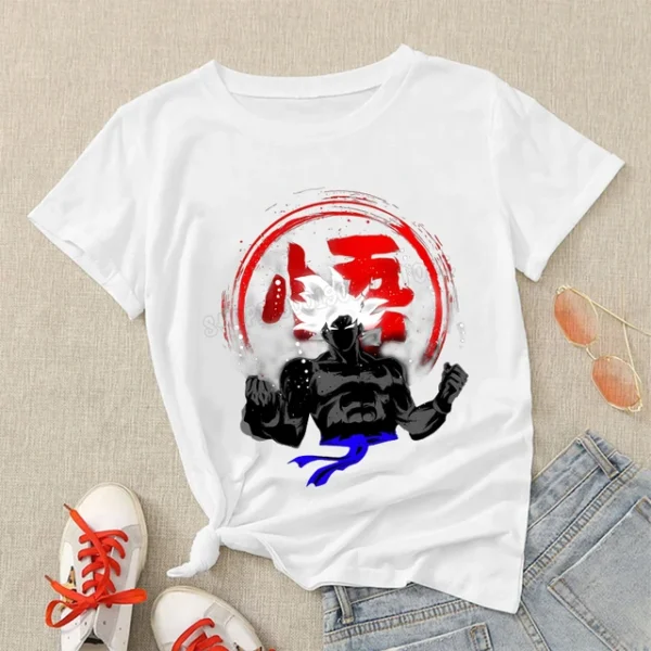 Dragon Ball Women Clothes Son Goku Kids Summer Cotton T Shirt TS40052047