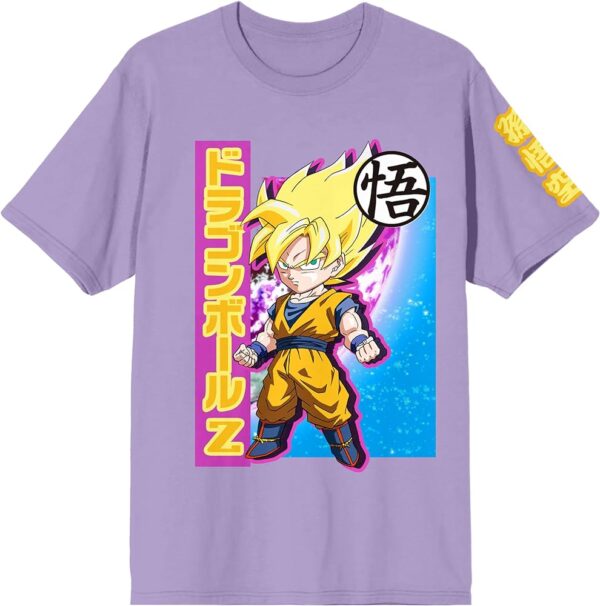 Dragon Ball Z Chibi Goku Composition Art Crew T Shirt TS40052068