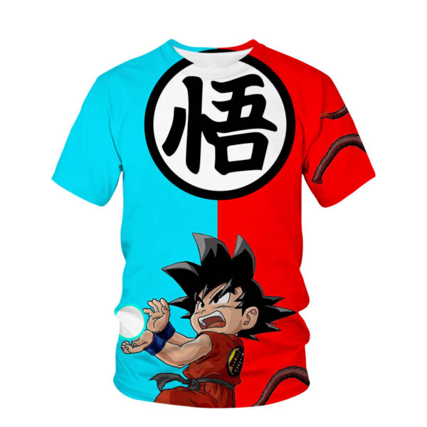Dragon Ball Z Children s T Shirt Tops Vegeta Men Essentials TS40052120