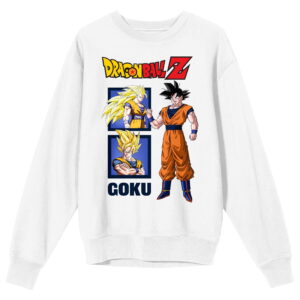 Dragon Ball Z Goku Super Saiyan Character Panels Crew Neck T Shirt TS40052048