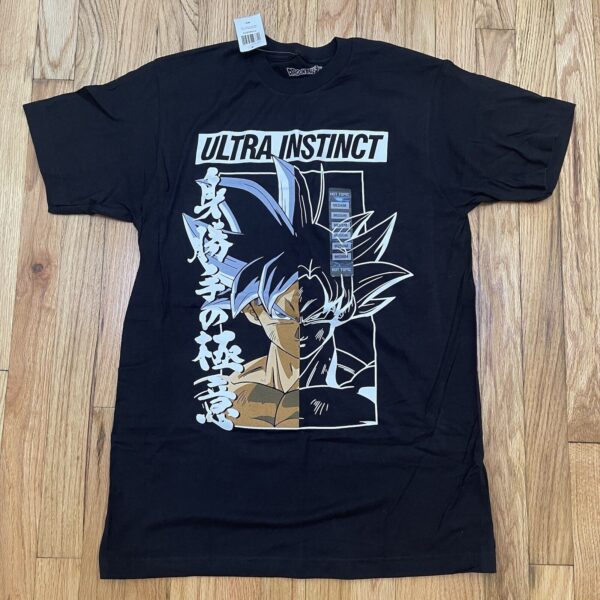 Dragon Ball Z Goku Super Saiyan Ultra Instinct Men s Graphic T Shirt Size M TS40052089