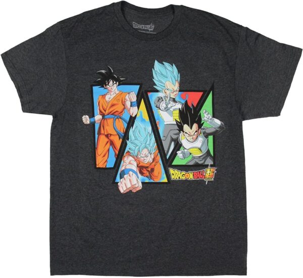 Dragon Ball Z Men s Goku and Vegeta Super Saiyan T Shirt TS40052162