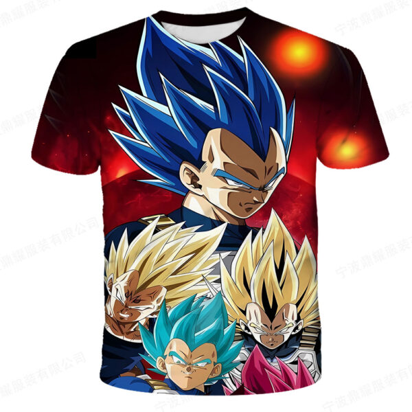 Dragon Ball Z T Shirt Boys Clothes Anime Dragon Ball Son Goku Super Saiyan T Shirt TS40052164