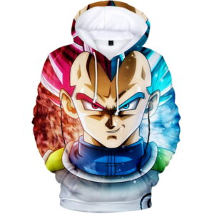 Dragon Ball Z Trappin Vegeta Hoodie – Sport 3D Print Hooded Sweatshirt – HD30052034