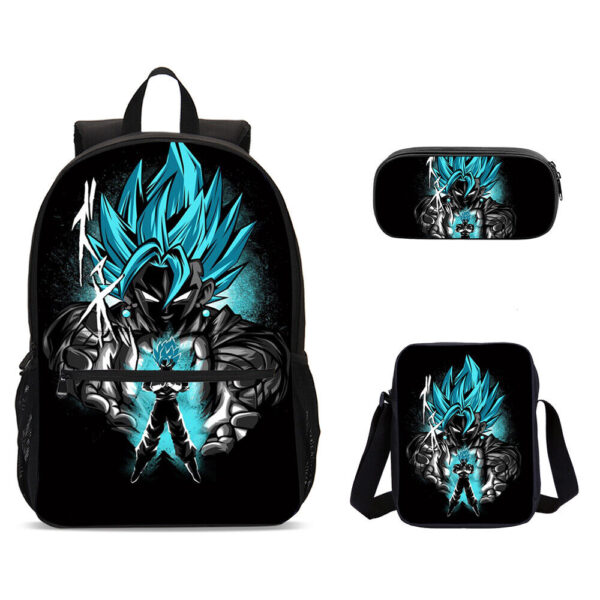 Dragon Ball Z Vegeto Super Saiyan School Backpack with Cooler BP40052044