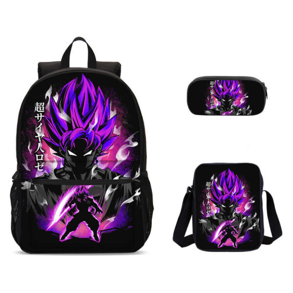 Goku Black Dragon Ball Super Kids Backpack with Cooler and Pen Case BP40052029