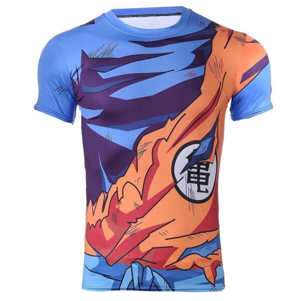 Goku Dragon Ball Z DBZ Compression T Shirt Muscle Shirt TS40052116