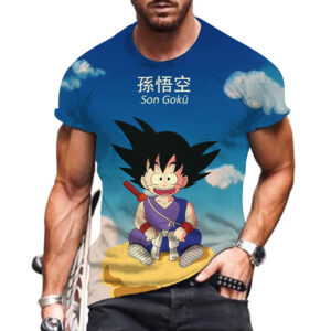 Men s Anime Dragon Ball Z Goku Fashion Streetwear T Shirt TS40052069