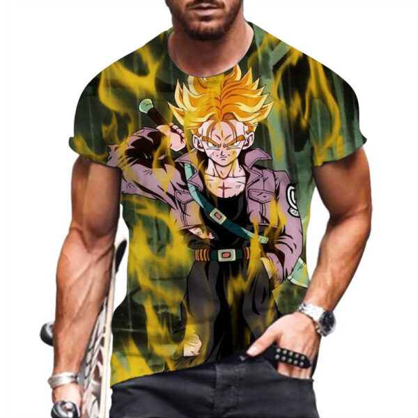 Men s T Shirt 2023 Dragon Ball Z Tops T Shirts Anime Y2K Goku Hip Hop 110 6XL Clothing Super Saiya Children s High Quality New TS40052141