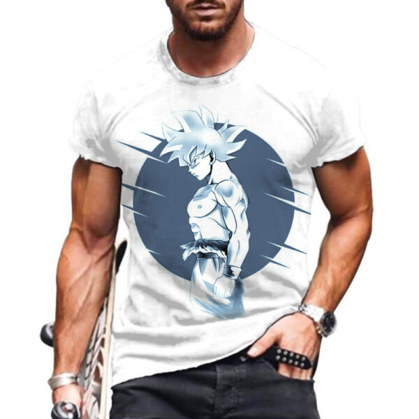 Men s T Shirt Vegeta Dragon Ball Z Fashion Goku 2023 Short Sleeve TS40052036