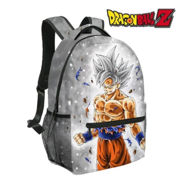 New Dragon Ball Z Cartoon Super Saiyan Goku Anime Student Backpack and Lunch Box Set BP40052027