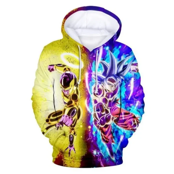 New Frieza Elite Hooded Sweatshirt from the Dragon Ball Series – HD30052189