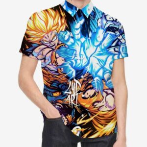 Shirts for Men Vegeta Men s Shirt Blouse Super Saiya Dragon TS40052092