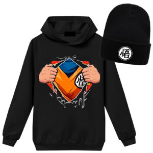 Son Goku Hope Dragon Ball Kids Hoodie and Knitted Hat 2 Pack – HD30052061