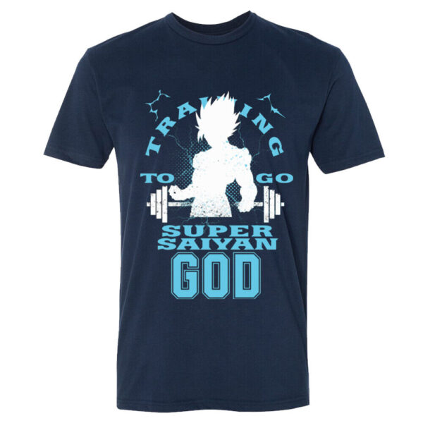 Training to Go Super Saiyan God Unisex T Shirt Goku Vegeta TS40052075