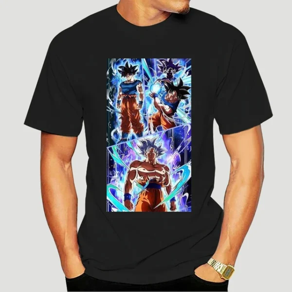 Ultra Instinct T Shirt Casual Fun Tee Shirt Male Plus Size Graphic 100 Percent Cotton Short Sleeve T Shirt TS40052109