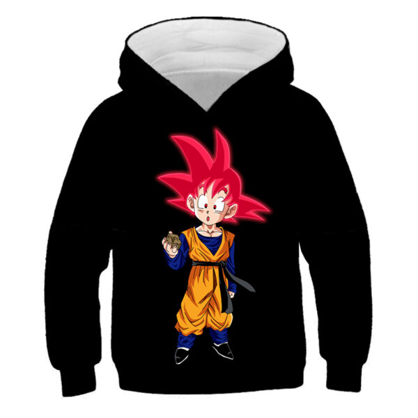 Unisex Naruto and Goku Kids Cotton Long Sleeve Hoodie – HD30052071