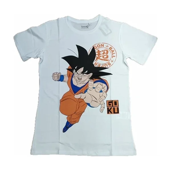 White Goku Dragon Ball Super Original Product T Shirt Official Distributor TS40052040