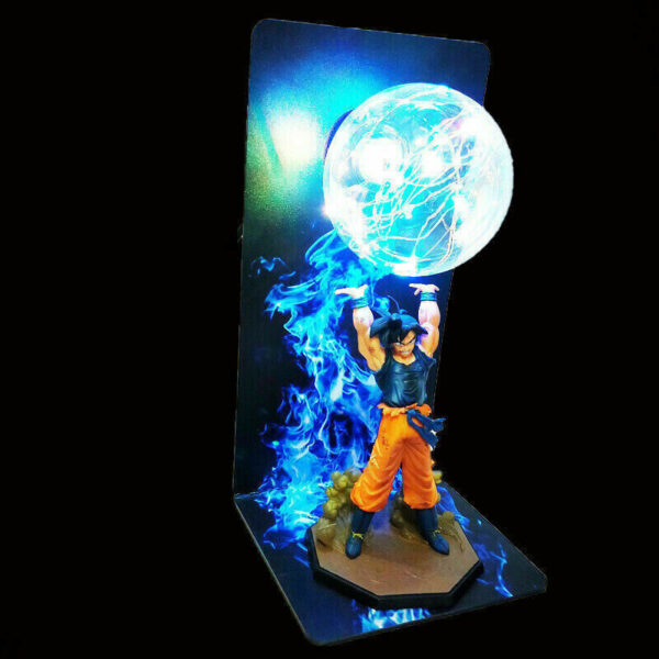 14 Dragon Ball Z Goku Son Gokou Genki Dama Spirit Bomb Figure Model LED Lamp LA10062163