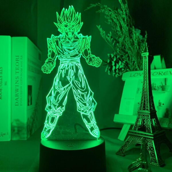 3D LED illusion Goku Dragon Ball Z USB 7Color Night Light Lamp Bedroom LA10062106