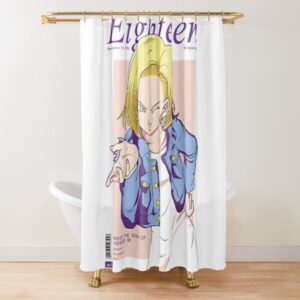 Android 18 Shower Curtain for Sale by BudapestJ SC10062062