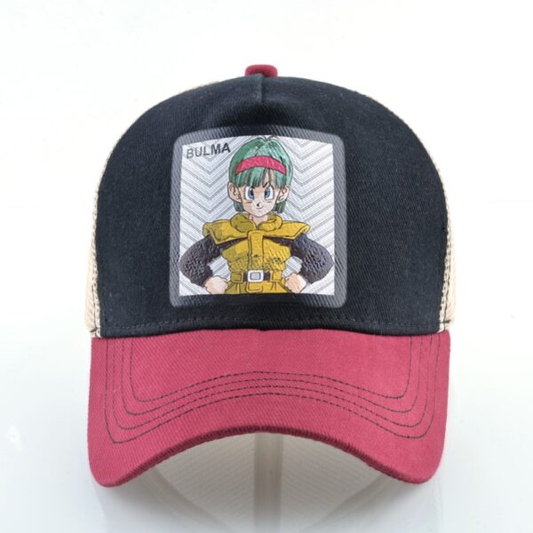 Anime Character Bulma Baseball Cap Snapback Adjustable Hat HA06062027