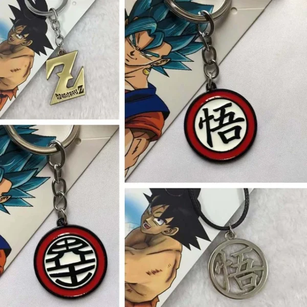Anime Dragon Ball Cool Fashion Keychain Necklace Son Goku KC07062446