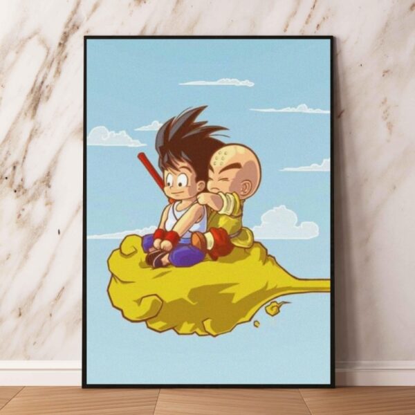Anime Dragon Ball Goku Canvas Wall Art for Living Room PO11062379
