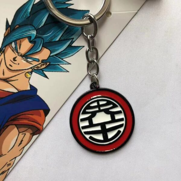Anime Dragon Ball Goku Logo Keychain Necklace KC07062645