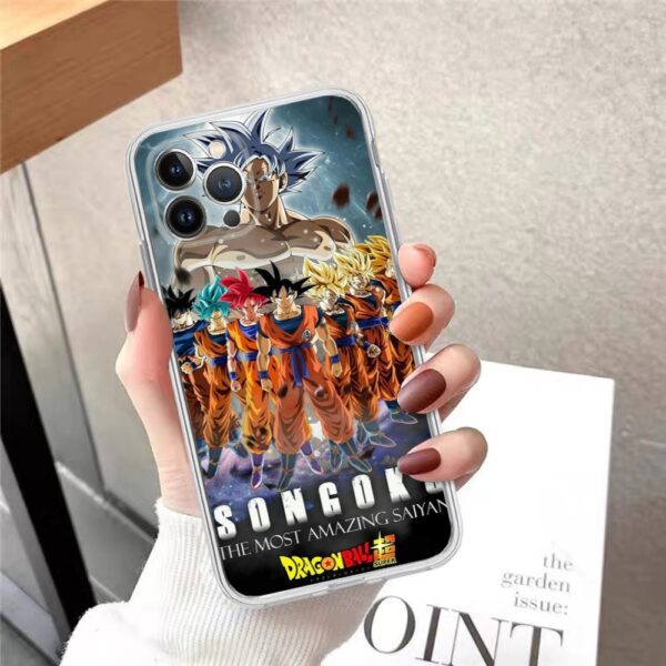 Anime Dragon Ball Goku Phone Case Silicone Soft PC06062242
