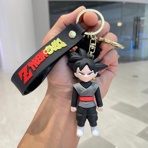 Anime Dragon Ball Keychain Cartoon Son Goku Trunks Action Figures Toys Car Keyring Bag Pendant Ornament Comic Accessories Gift KC07062027