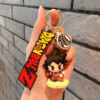 Anime Dragon Ball Keychain Goku Vegeta Trunks Kawaii PVC Models Pendant Figures Cartoon Toys Gifts KC07062043