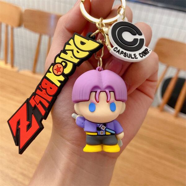Anime Dragon Ball Keychain Super Saiyan Goku Vegeta KC07062332