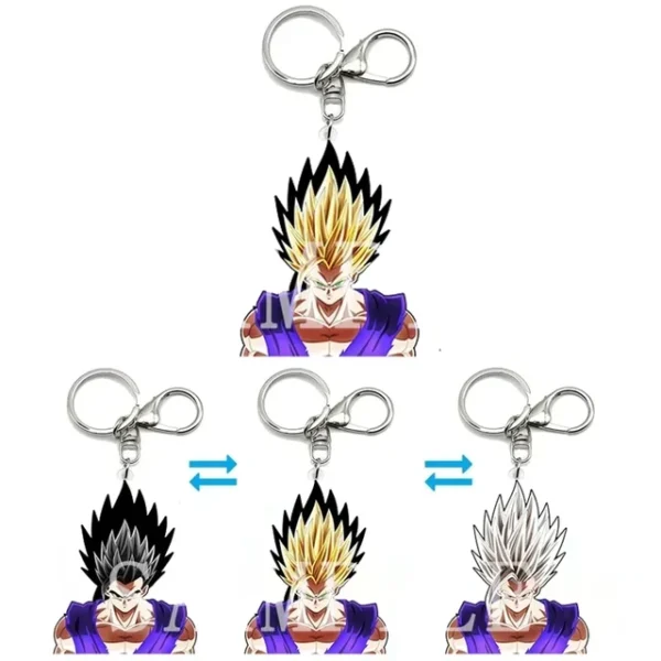 Anime Dragon Ball Son Gohan Motion Key Chain Acrylic KC07062156