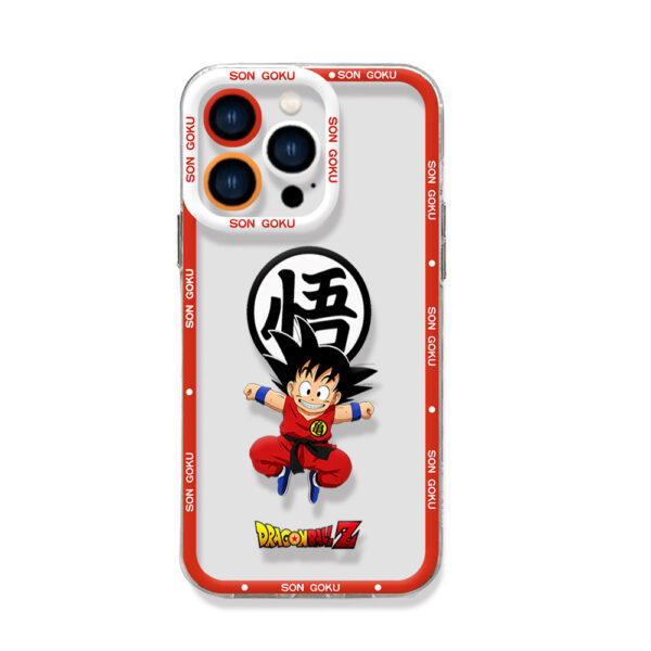 Anime Dragon Ball Son Goku Phone Case For iPhone 15 14 13 12 Mini 11 Pro Max X XR XS 7 8 SE20 Plus Soft Silicone Transparent PC06062209
